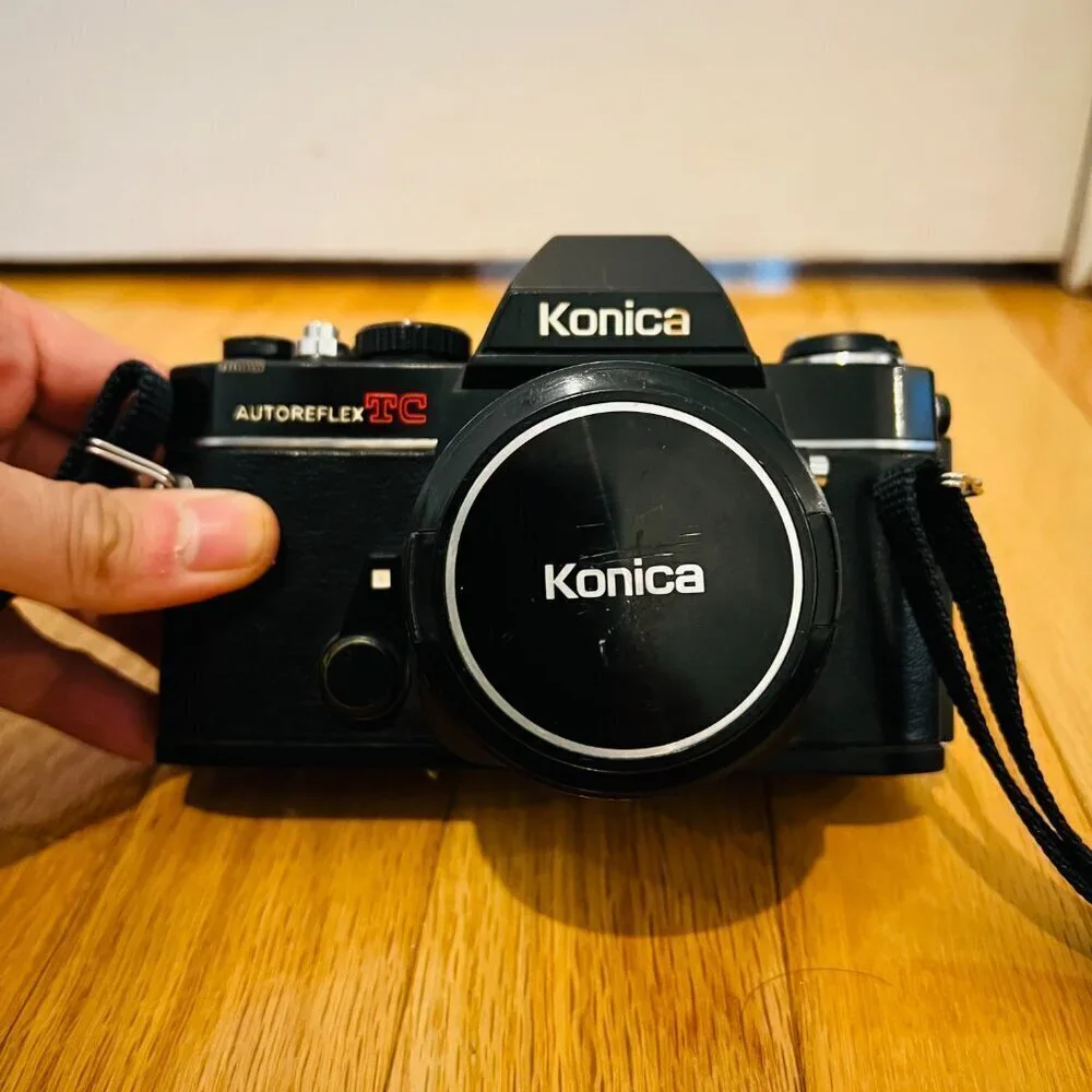 KONICA 35mm SLR Auto Flex TC Vintage Camera - Picture 3 of 16